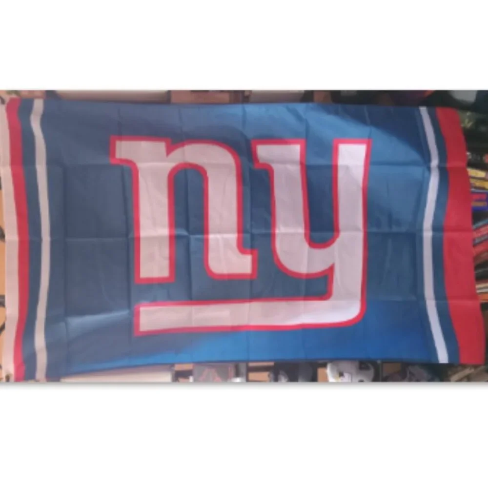 NEW New York Giants NFL 3X5 Feet Flag Banner Wall Decor or Pole Hang